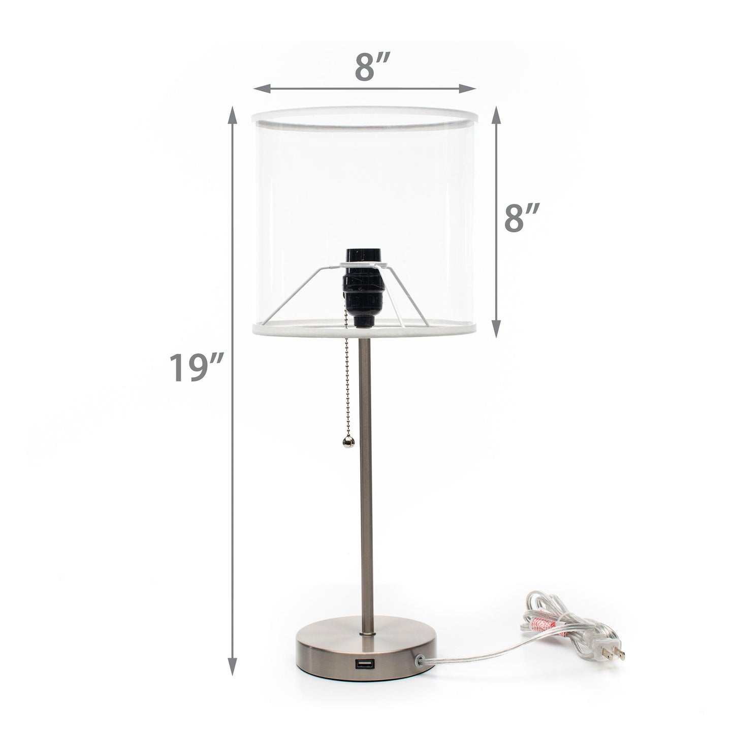 Las Vegas Raiders chrome lamp dimensions