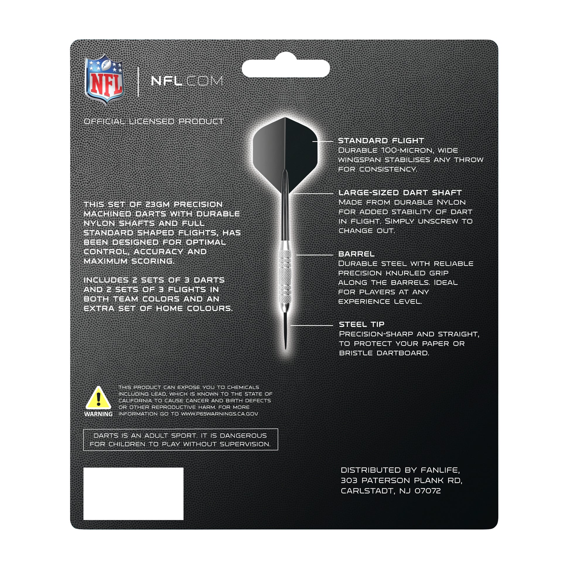 NFL team darts