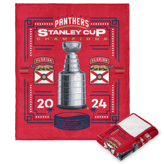 Florida Panthers NHL Stanley Cup Champions blanket