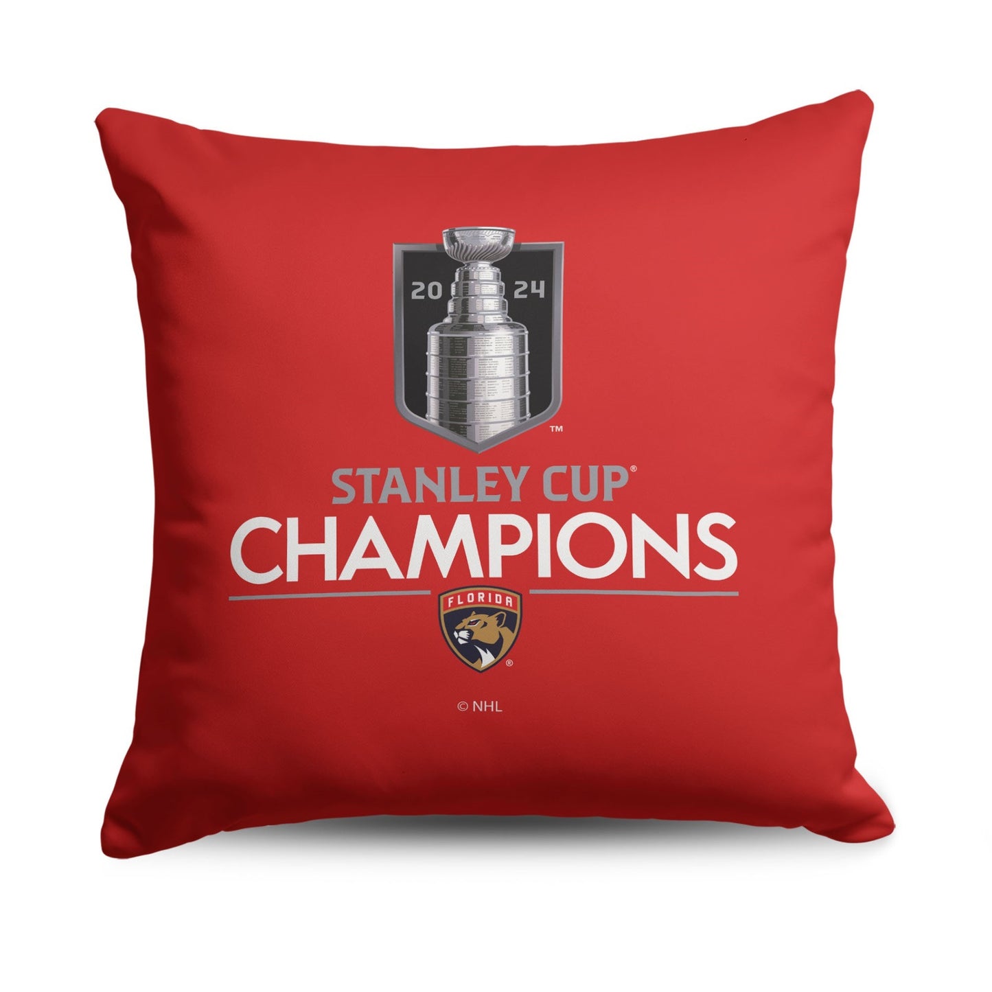 Florida Panthers NHL Stanley Cup Champions pillow