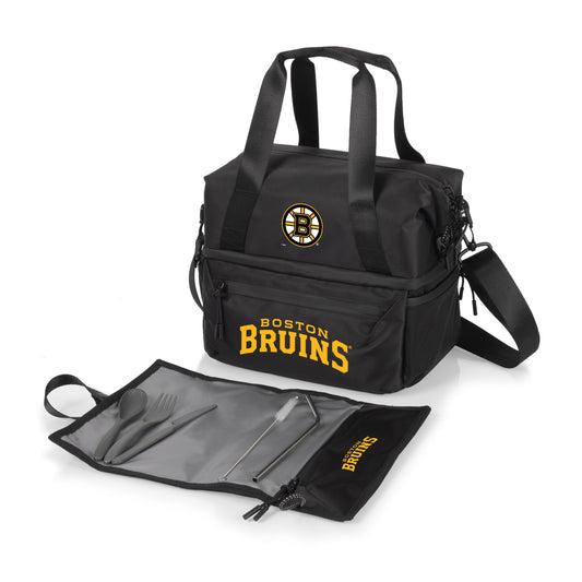 Boston Bruins - Tarana Recycled Lunch Bag Cooler with Utensils