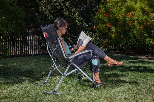 San Francisco 49ers - Outdoor Rocking Camp Chair