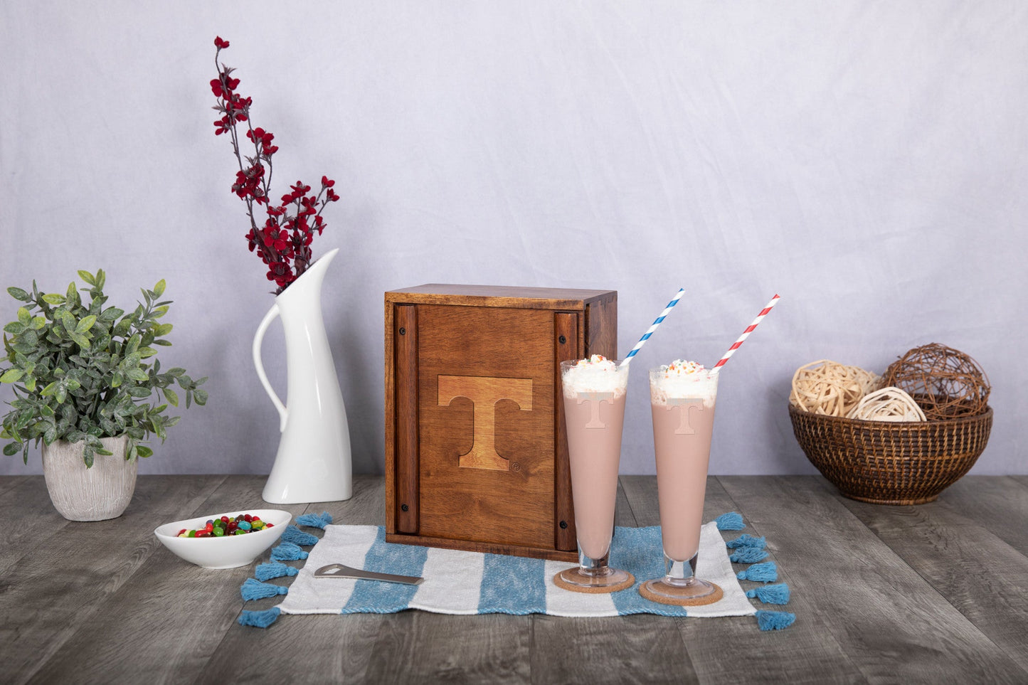Tennessee Volunteers - Pilsner Beer Glass Gift Set