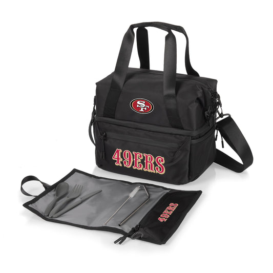 San Francisco 49ers - Tarana Recycled Lunch Bag Cooler with Utensils