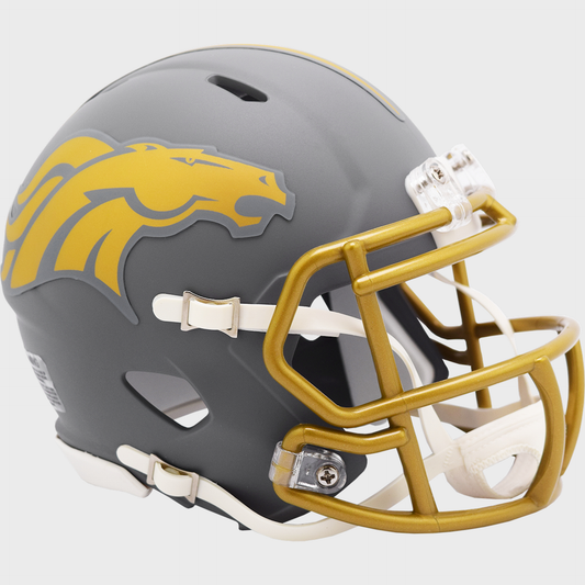 Denver Broncos slate replica full size helmet