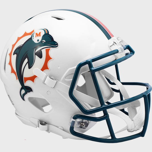 Miami Dolphins authentic full size throwback helmet