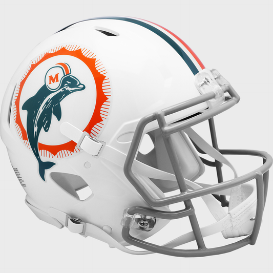 Miami Dolphins authentic full size throwback helmet