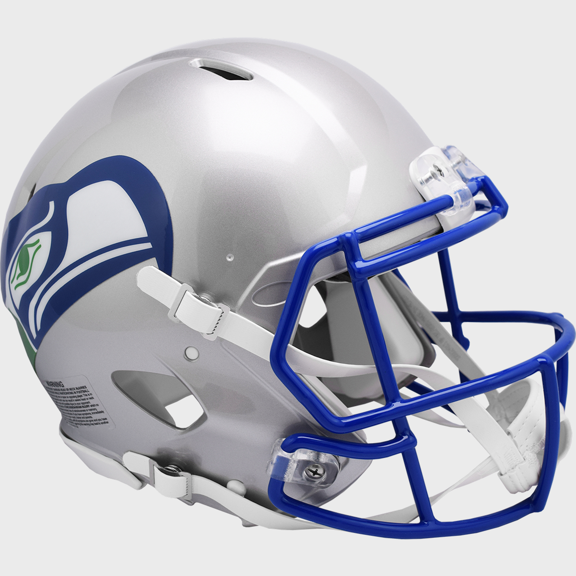 NFL Seattle Seahawks AUTHENTIC Throwback Speed Football Helmet 1983-2001