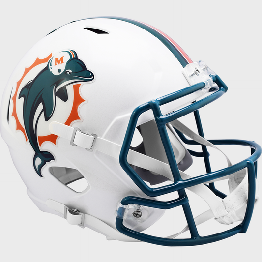 Miami Dolphins full size replica throwback helmet
