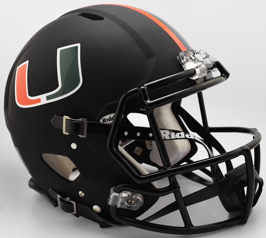 Miami Hurricanes authentic full size helmet