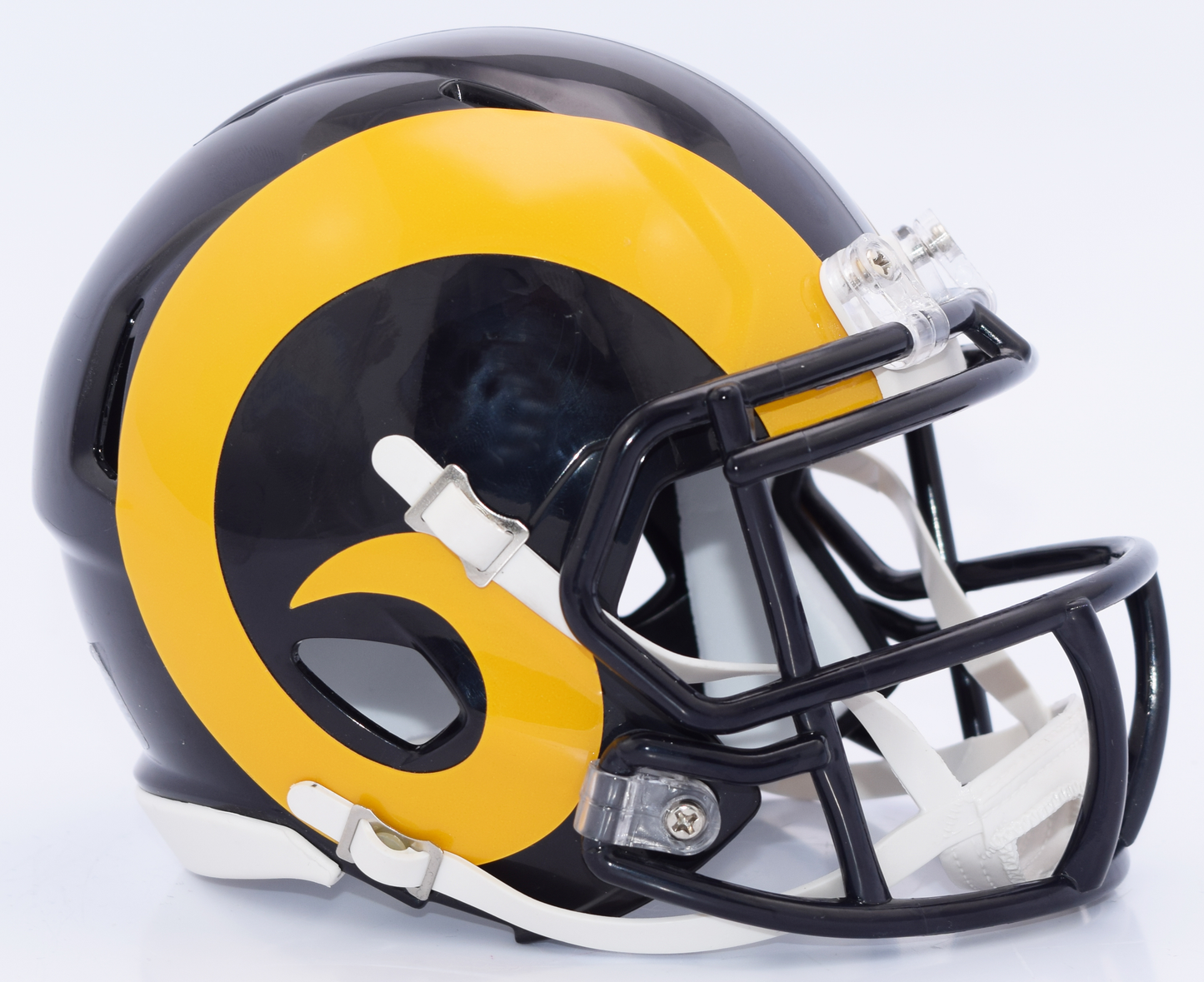Los Angeles Rams throwback mini helmet