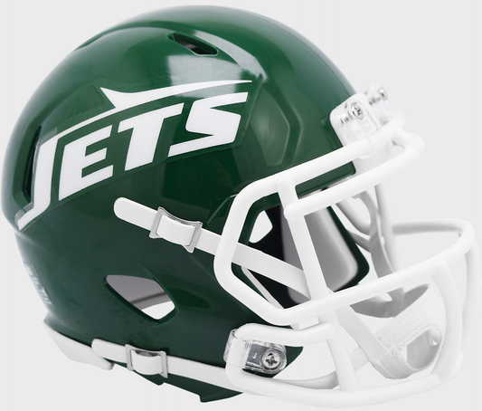 New York Jets throwback mini helmet