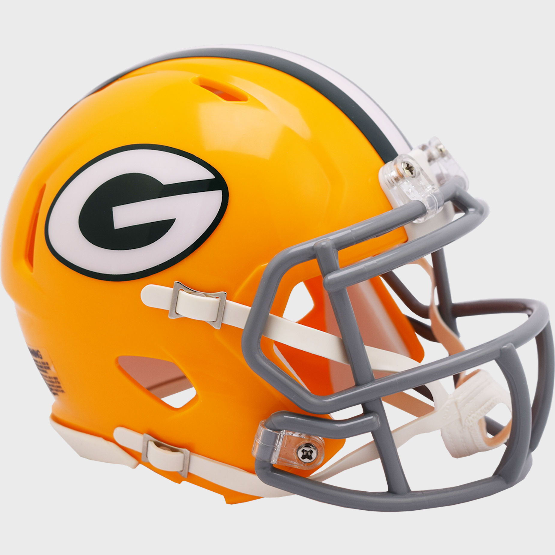 Green Bay Packers throwback mini helmet