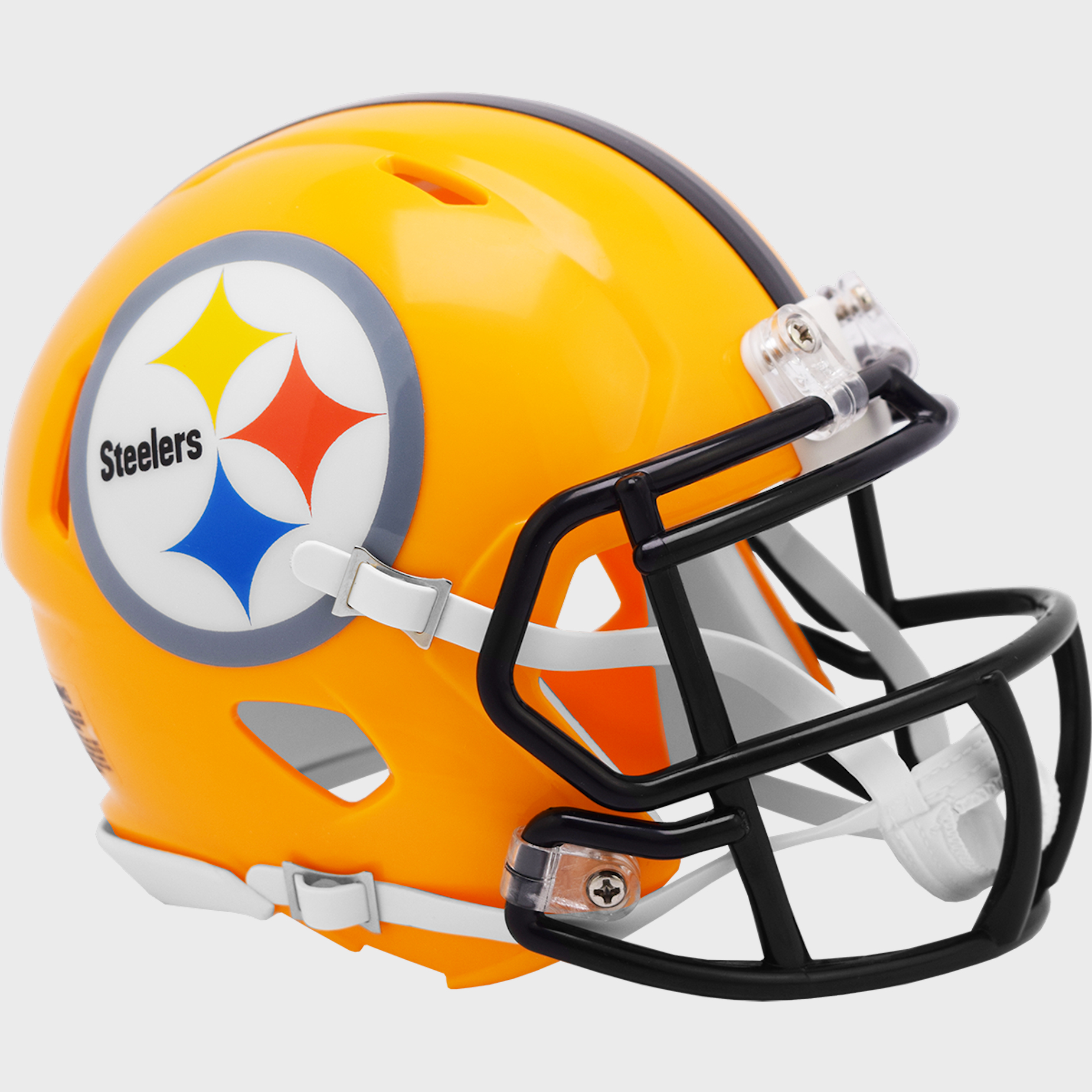Pittsburgh Steelers throwback mini helmet