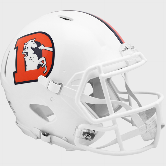 Denver Broncos authentic Snowcapped full size helmet