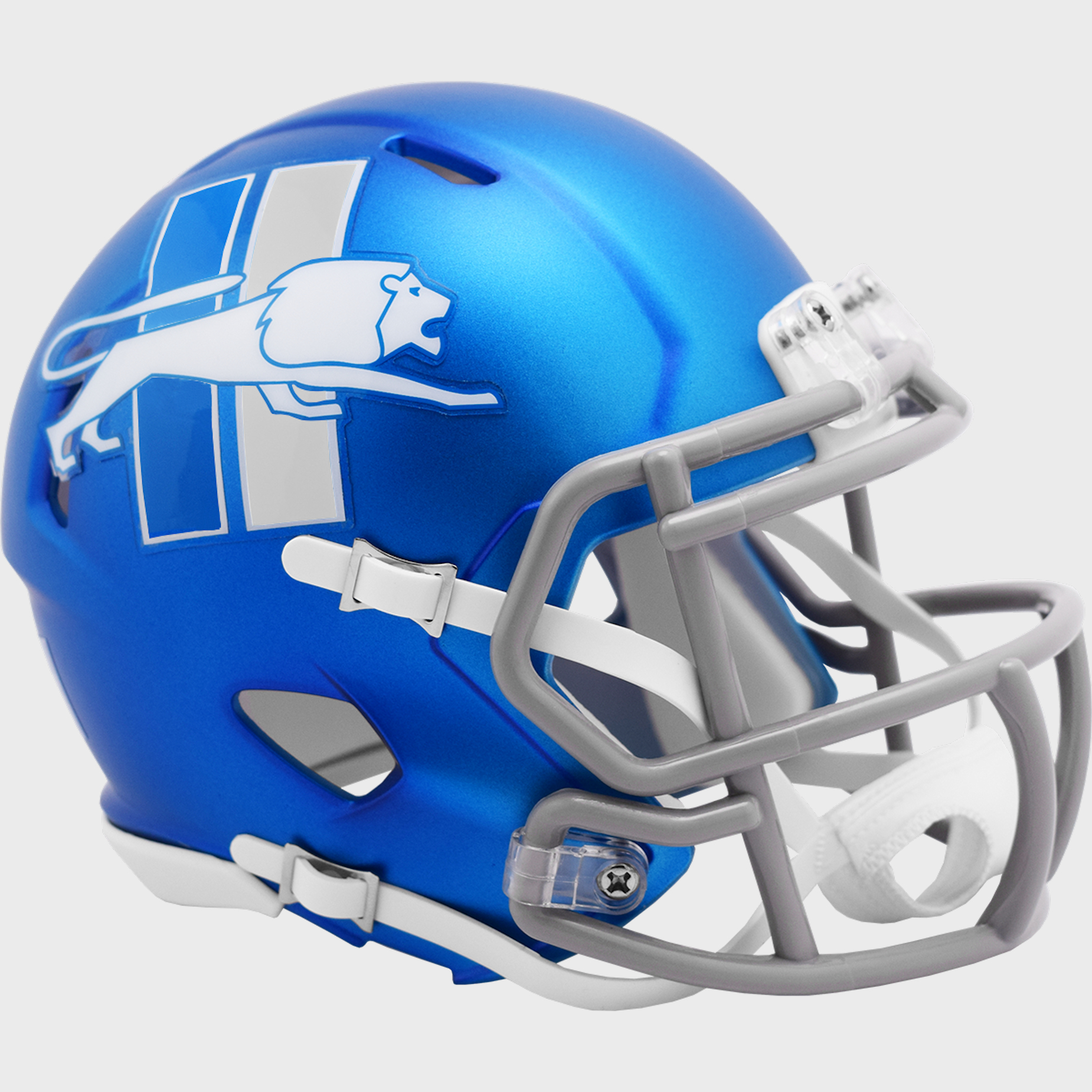 CASQUE DE FOOTBALL Detroit Lions Mini Pennant 2 Bar logo rugueux tel
