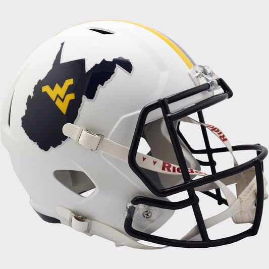 West Virginia Mountaineers full size replica helmet