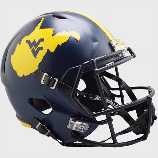 West Virginia Mountaineers full size replica helmet