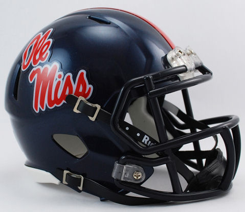 Mississippi Rebels mini helmet