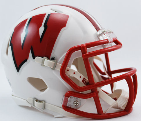 Wisconsin Badgers mini helmet