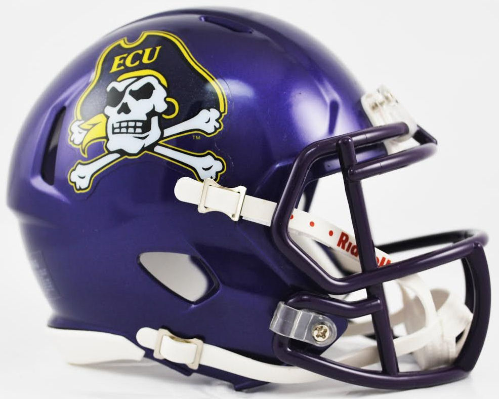 Buy NCAA East Carolina Pirates SPEED Mini Football Helmet – ProFootballStuff