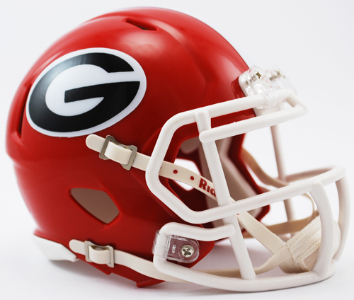Georgia Bulldogs mini helmet