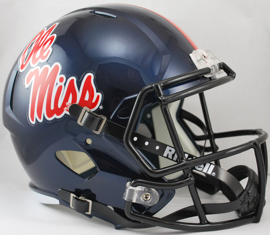 Mississippi Rebels full size replica helmet