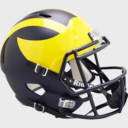 Michigan Wolverines full size replica helmet