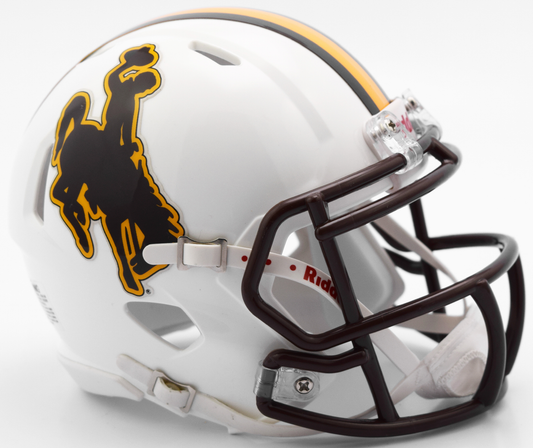 Wyoming Cowboys mini helmet
