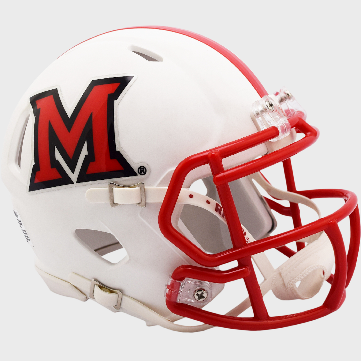 Miami of Ohio Red Hawks mini helmet