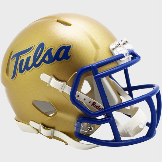 Tulsa Golden Hurricane mini helmet