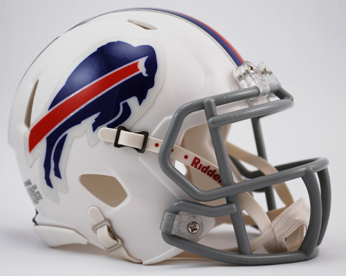 Buffalo Bills throwback mini helmet