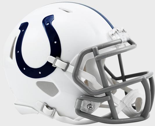 Indianapolis Colts throwback mini helmet