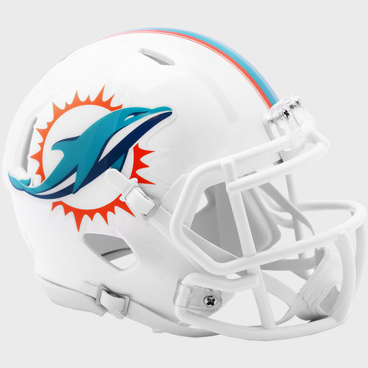 Miami Dolphins mini helmet