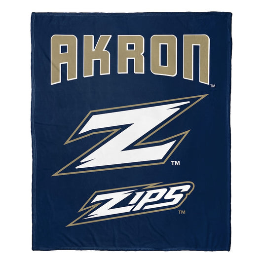 Akron Zips official silk touch throw blanket