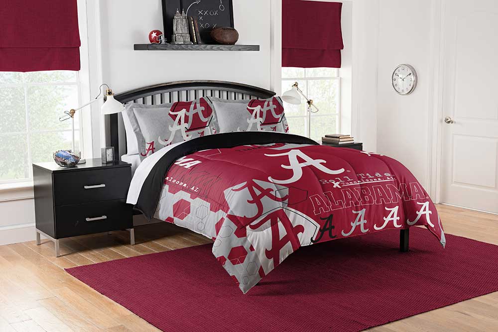 Alabama Crimson Tide king size comforter set