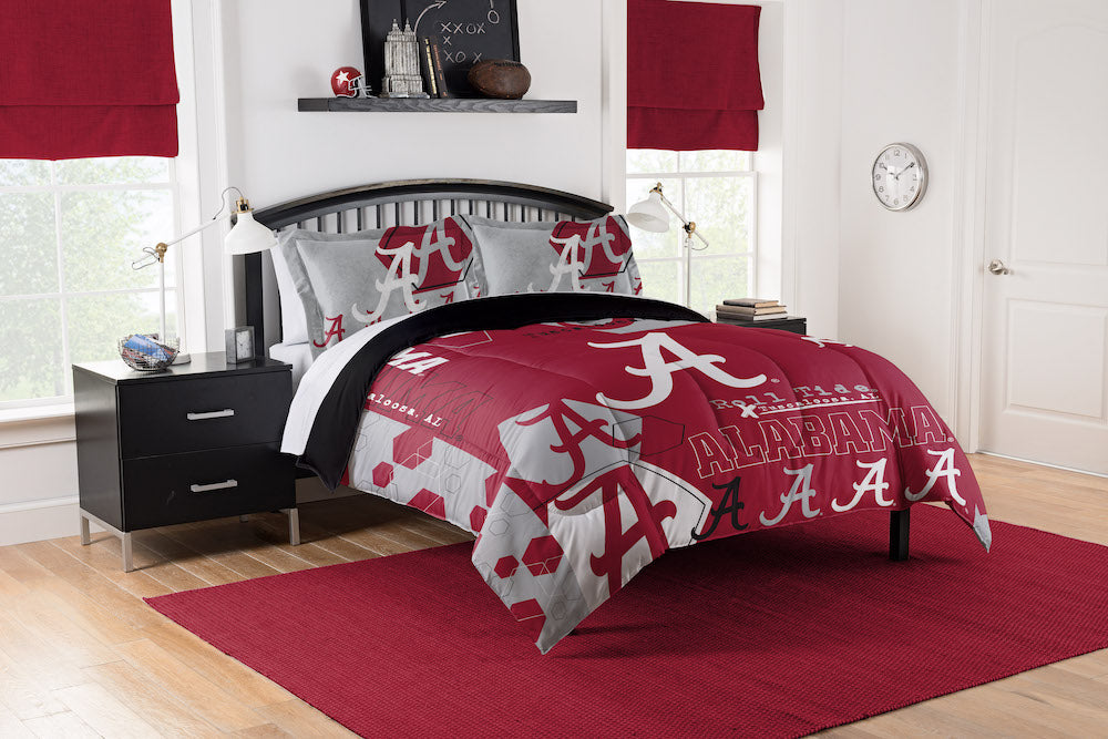 Alabama Crimson Tide queen size comforter set