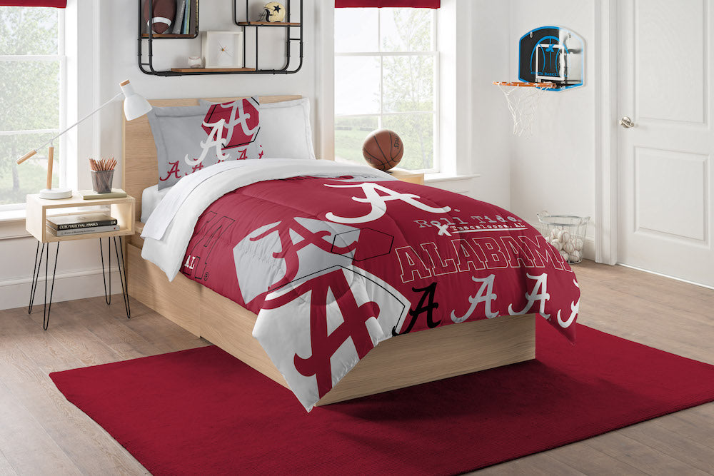 Alabama Crimson Tide twin size comforter set