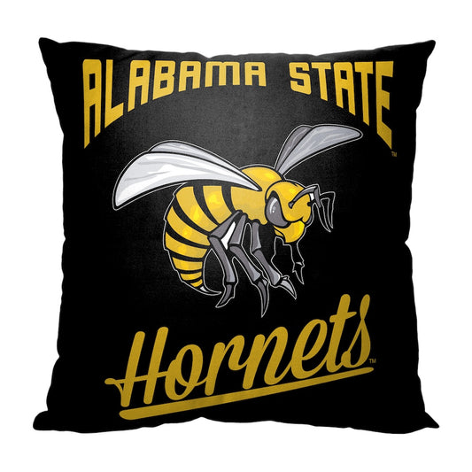 Alabama State Hornets OFFICIAL throw pillow