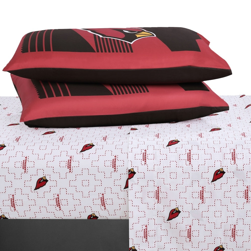 Arizona Cardinals bed in a bag sheets