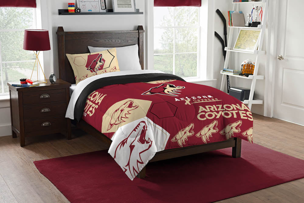 Arizona Coyotes twin size comforter set