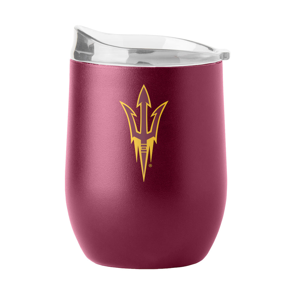 Arizona State Sun Devils curved drink tumbler