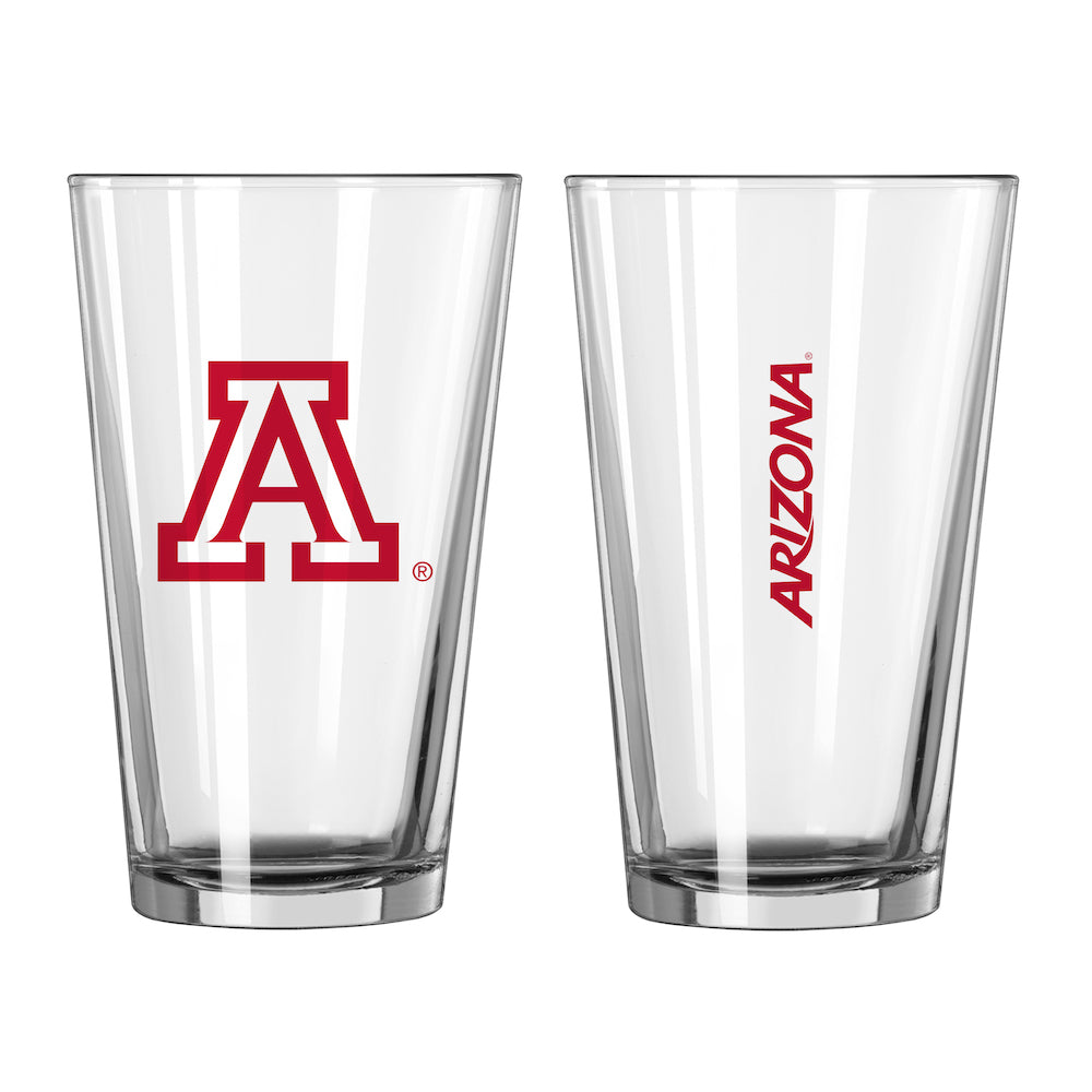 Arizona Wildcats pint glass