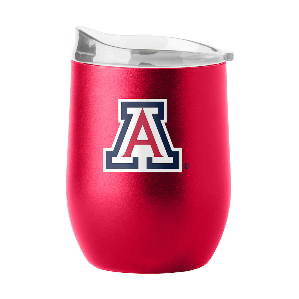 Arizona Wildcats curved drink tumbler