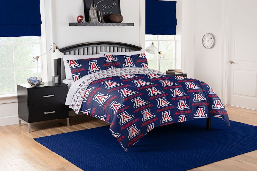 Arizona Wildcats queen size bed in a bag