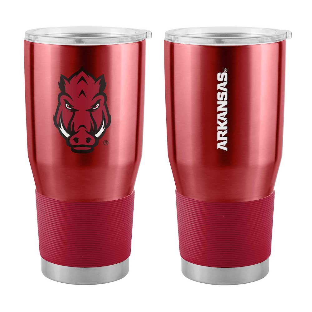 Arkansas Razorbacks 30 oz stainless steel travel tumbler