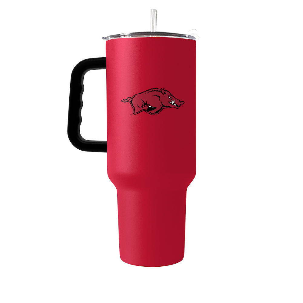 Arkansas Razorbacks 40 oz travel tumbler