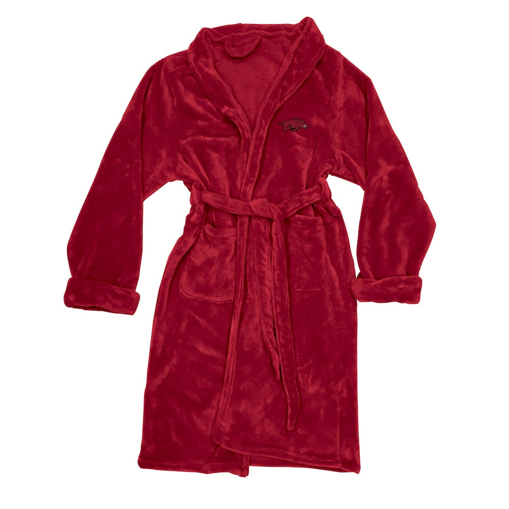 Arkansas Razorbacks silk touch bathrobe