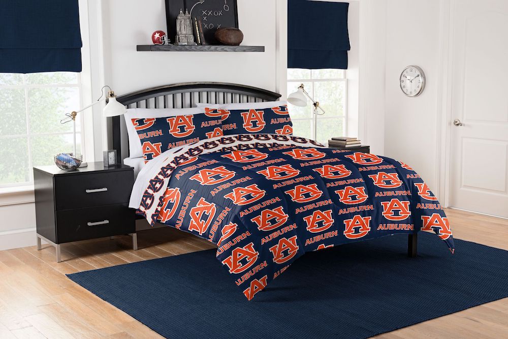 Auburn Tigers full size bed in a bag