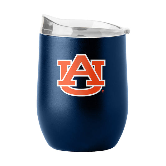 Auburn Tigers curved drink tumbler